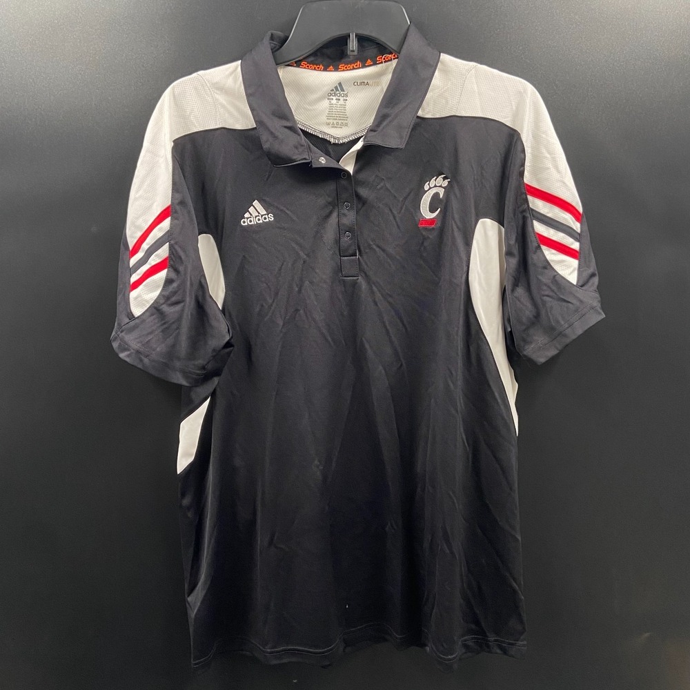 Adidas University of Cincinnati Bearcats Climacool Scorch Polo Women's XL